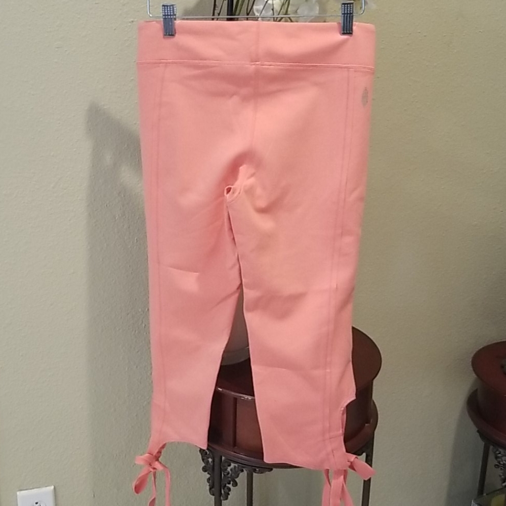 Free People M Capri Pink Leggings